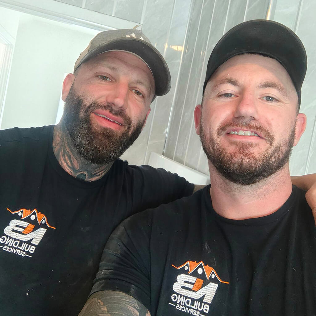 Image of Brad and Nick from NB builders sheffield